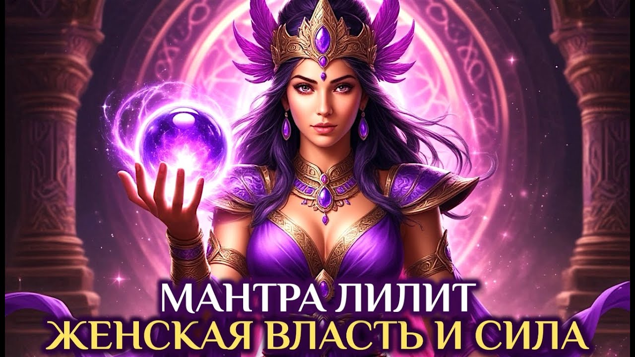 🌟 ПРОБУДИ СВОЮ ВНУТРЕННЮЮ БОГИНЮ! Неукротимая Женская Энергия И Абсолютная Сила | Мантра Лилит