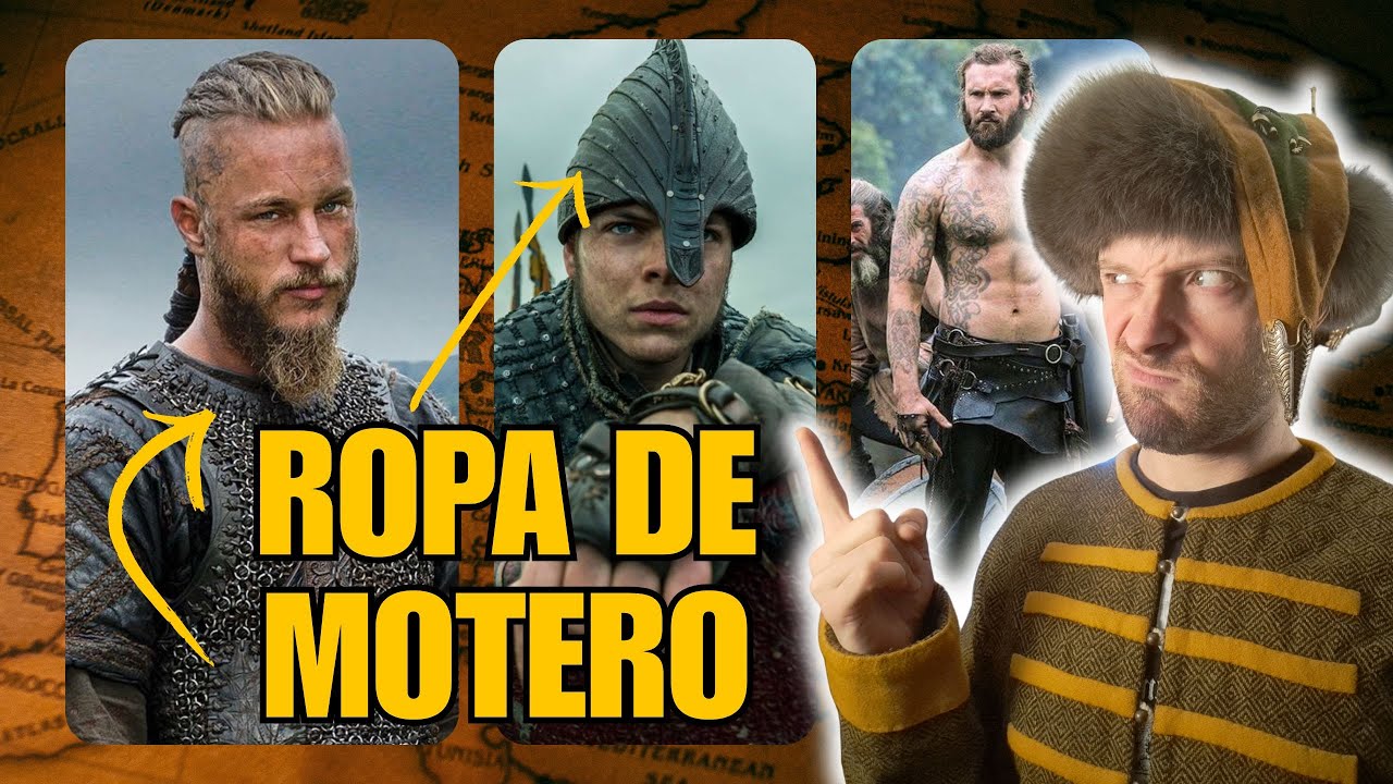 VIKINGS y su vestuario | Cuero negro, remaches y armaduras de mentira