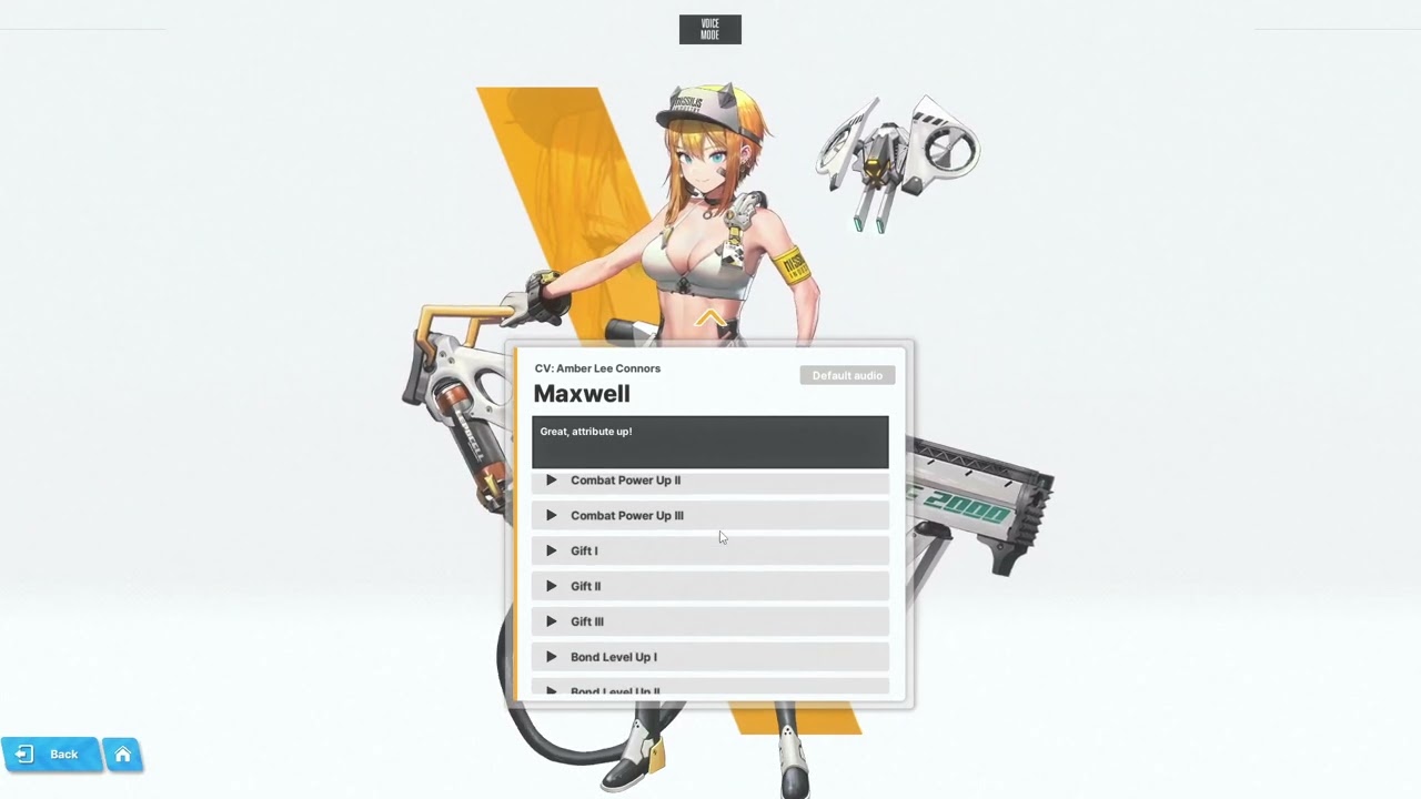 Nikke: Maxwell - All Voice Lines