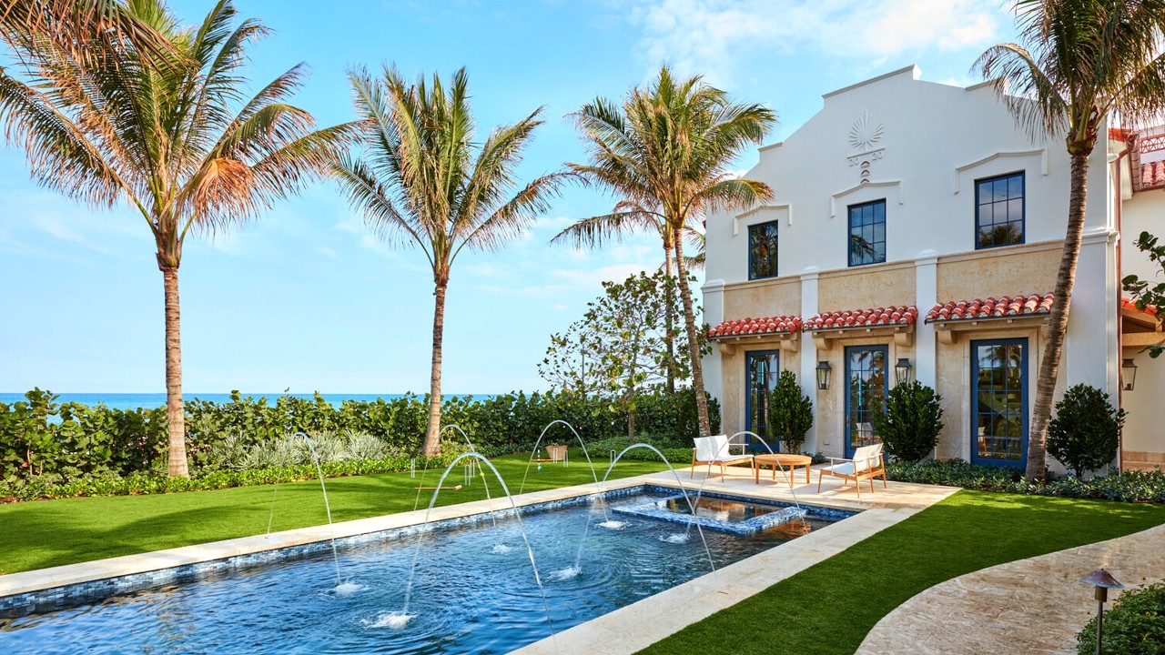 This $47,995,000 Palm Beach Oceanfront Home Is in a League of Its Own