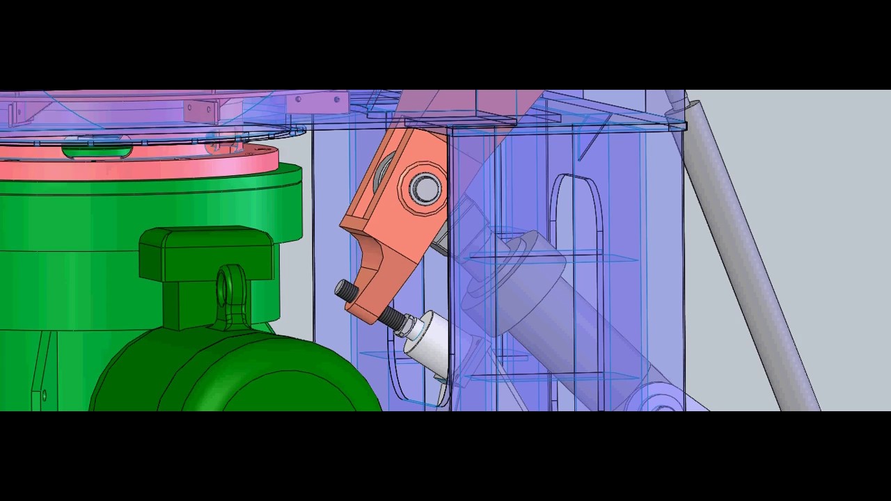 3D Animation Show How LM Vertical Grinding Mill Working For Product Stone Powder