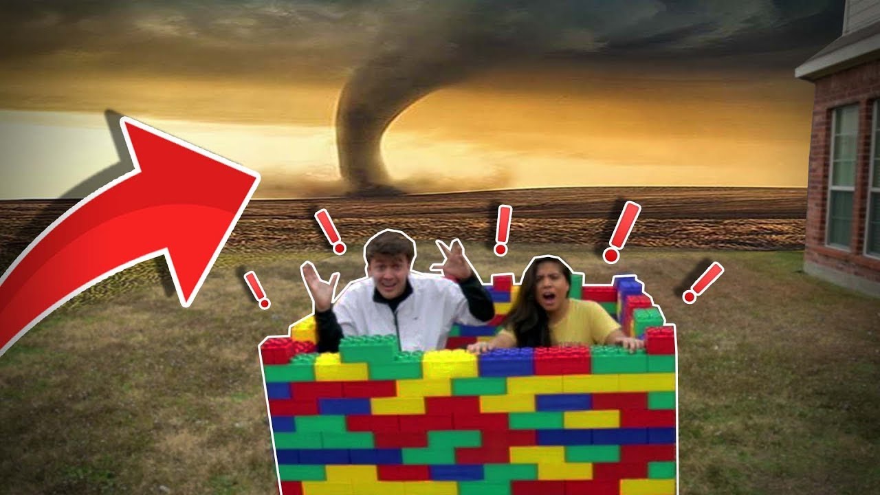 Стихийные бедствия в доме из Лего!?