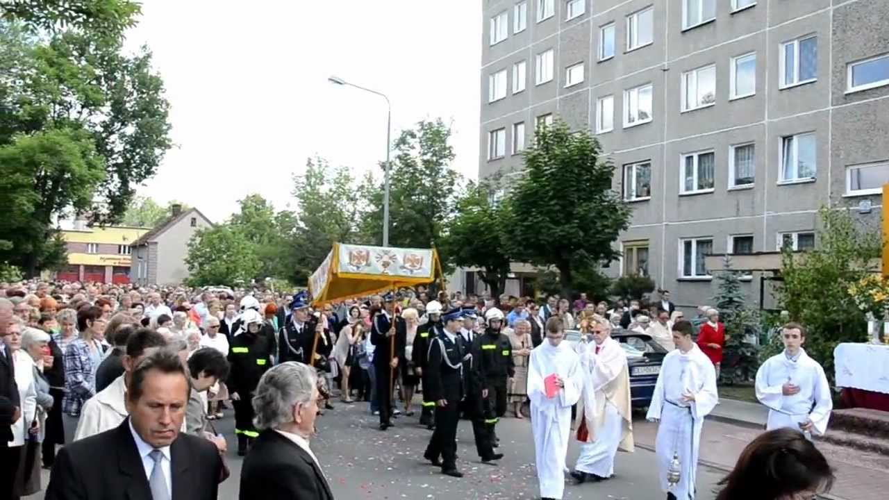 Ścinawa. Procesja Bożego Ciała