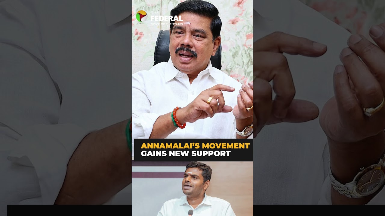 BJP's VP Karu Nagarajan quits party, backs Annamalai&rsquo;s new movement | #shorts
