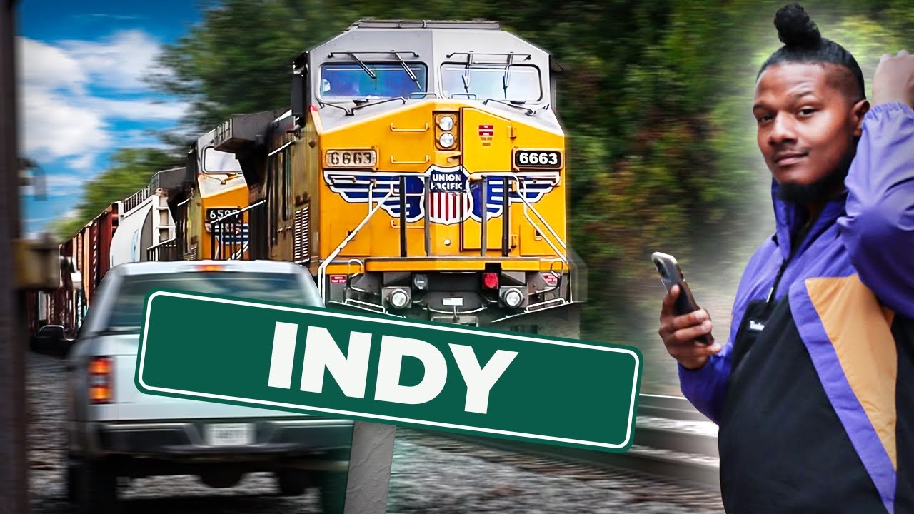 I WENT TO INDIANAPOLIS, INDIANA JUST TO WATCH TRAINS!