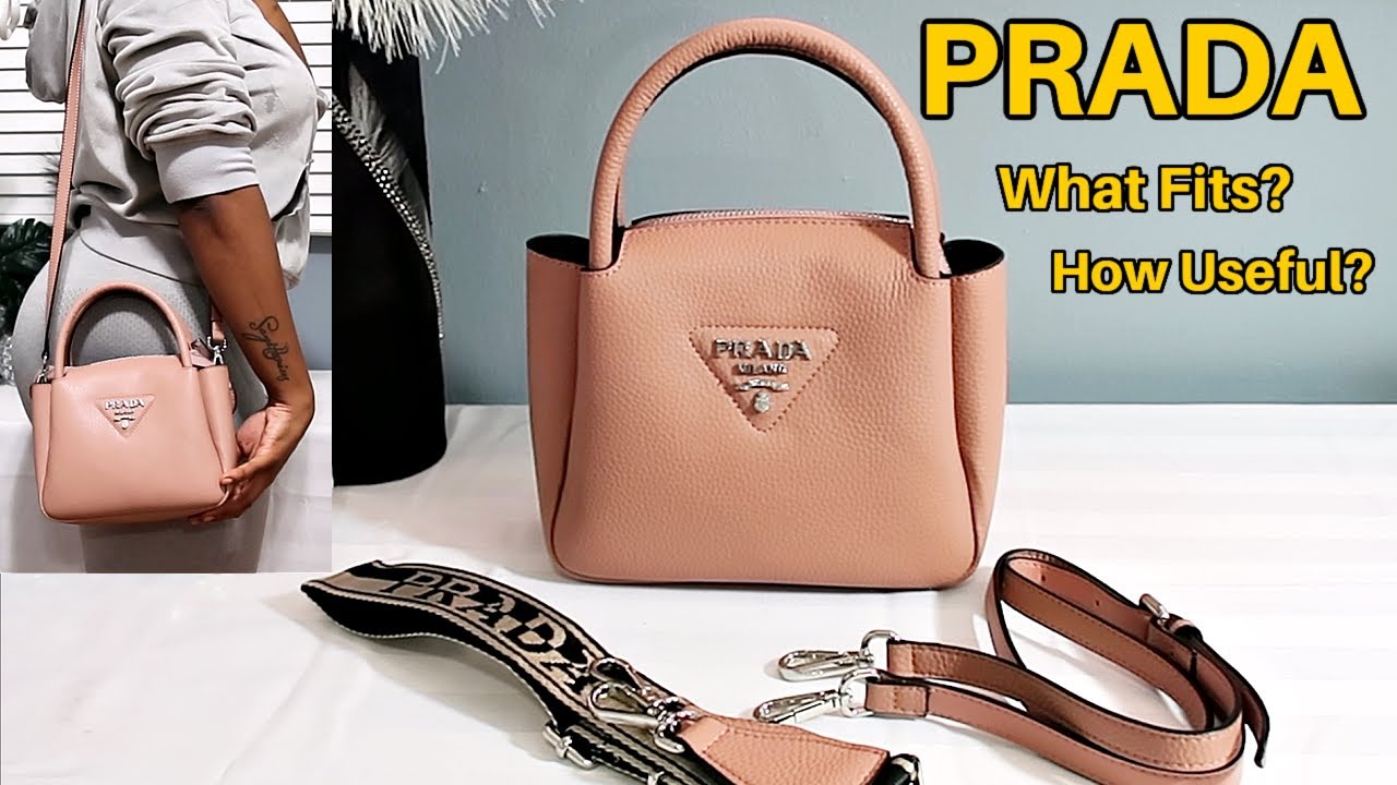What Fits Inside My Prada Bag | Perfect Bag For Spring 2024