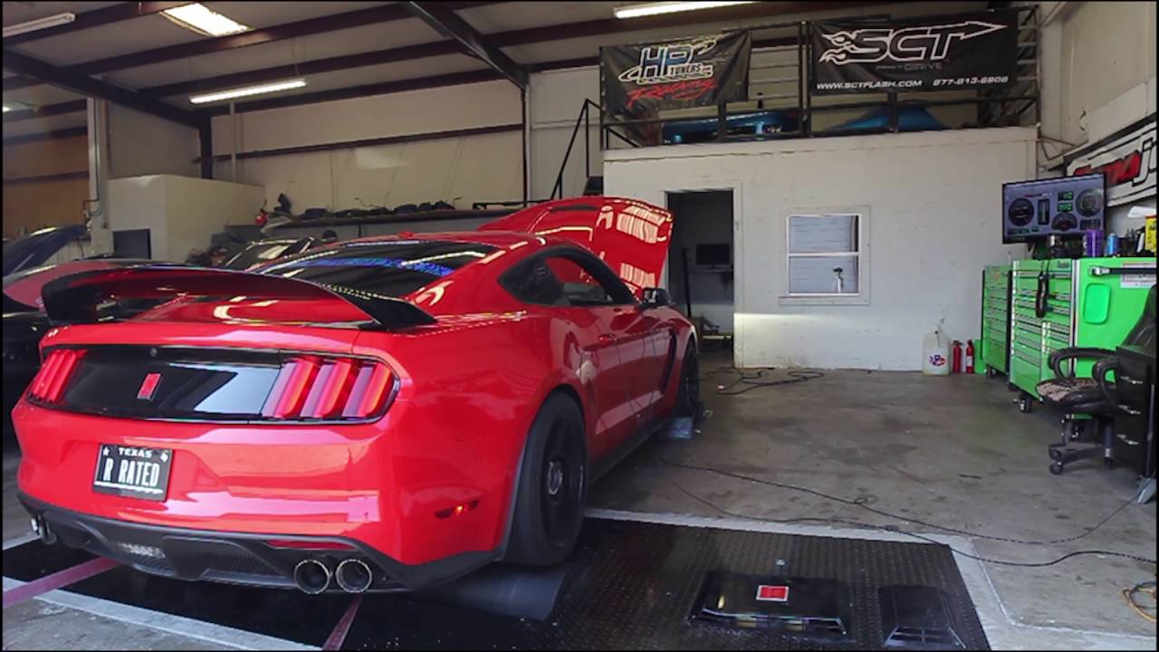 GT350R Stock Dyno