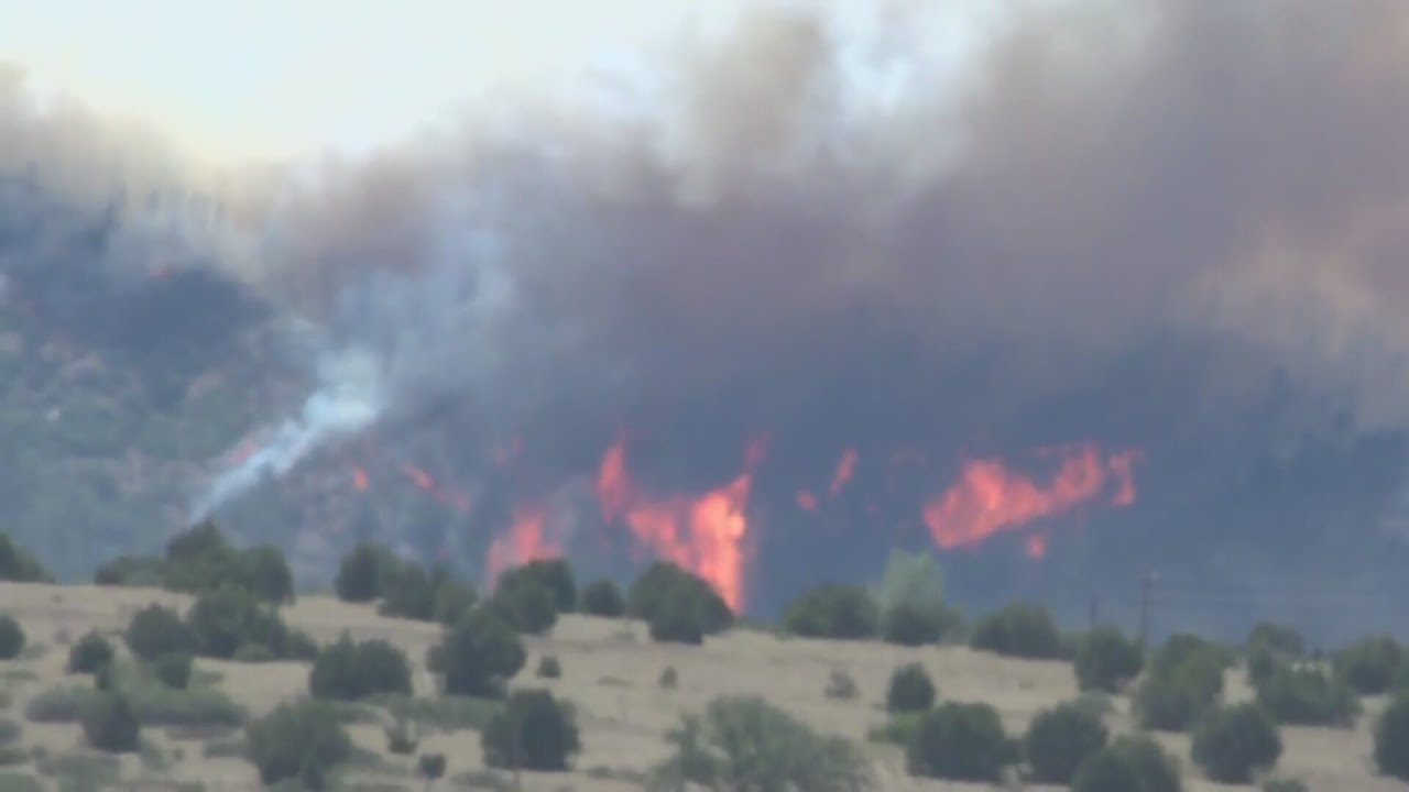 Aspen Acres Fire continues to burn unchecked in southern Colorado