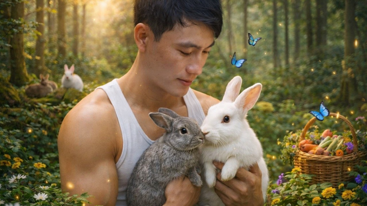 CEO Leaves the City for a Wild Forest Adventure to Find Rare Herbs and Trap a Giant Rabbit