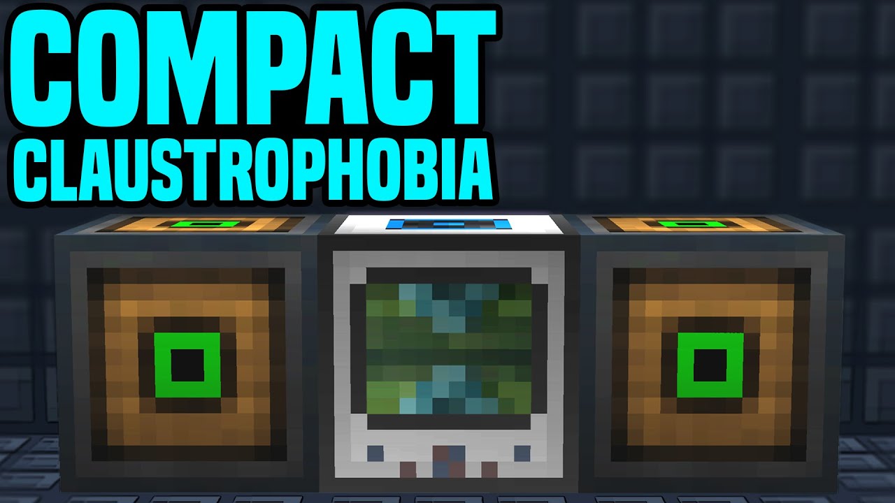 Minecraft Compact Claustrophobia | COMPACT MACHINES INSIDE COMPACT MACHINES! #2 [Modded Skyblock]