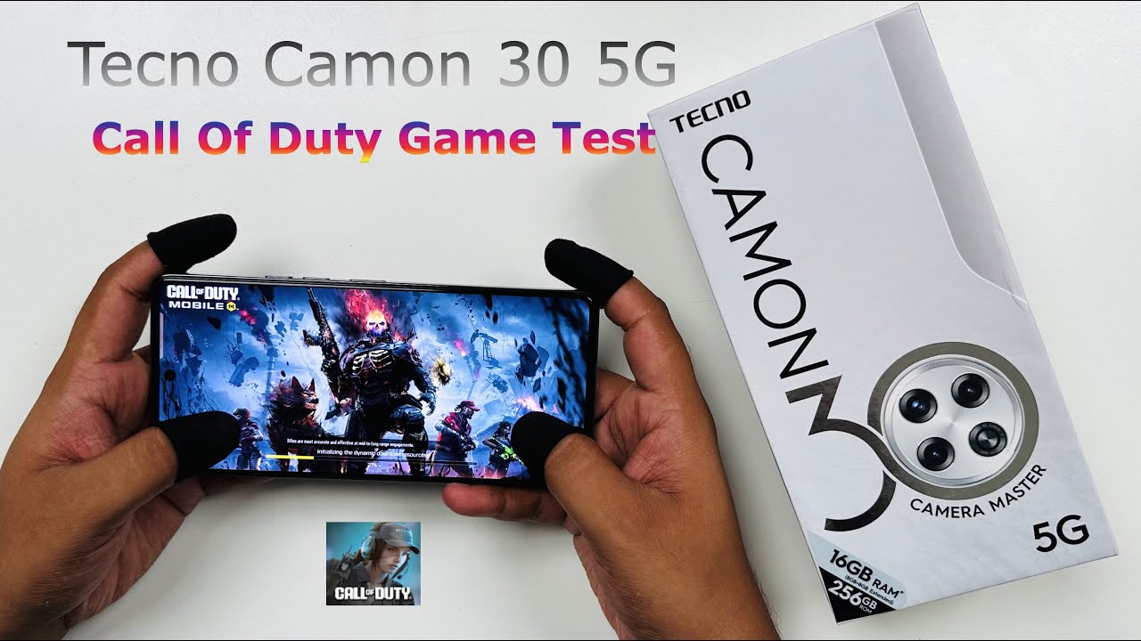 Tecno Camon 30 5G Call Of Duty Gaming Test