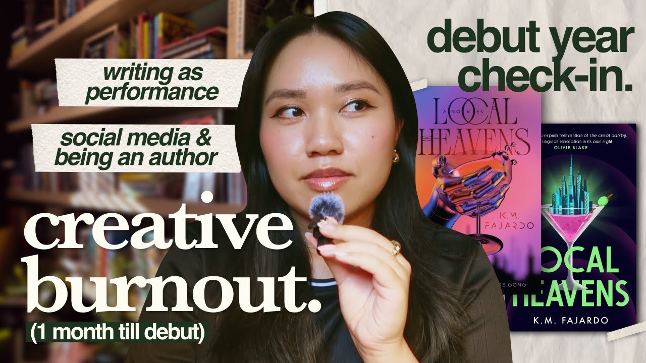 my debut novel releases soon. i'm burnt out lol. | social media, writing as performance & updates