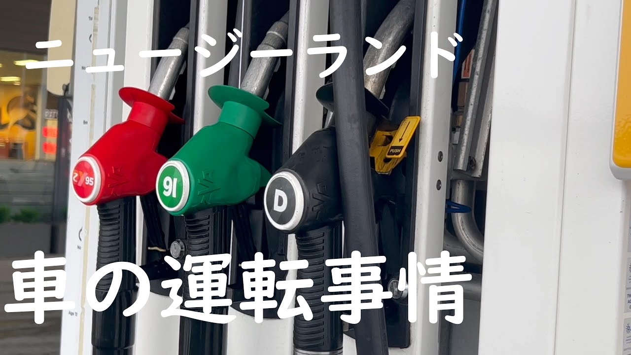 ニュージーランドでの車の運転事情