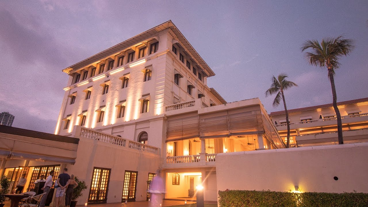 Galle Face Hotel Colombo - travel vlog