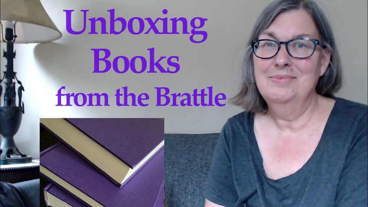 Unboxing Purple Books from the Brattle Book Shop!
