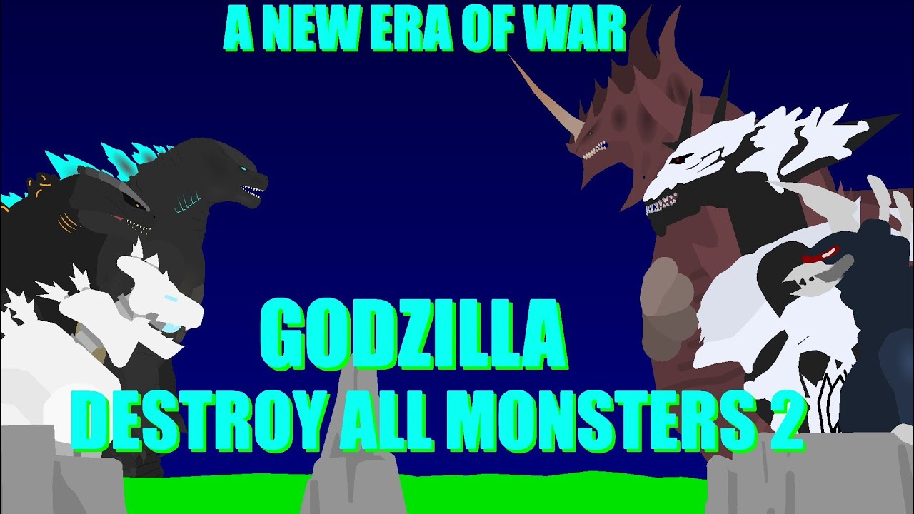 Godzilla: Destroy all monsters 2 stick nodes movie