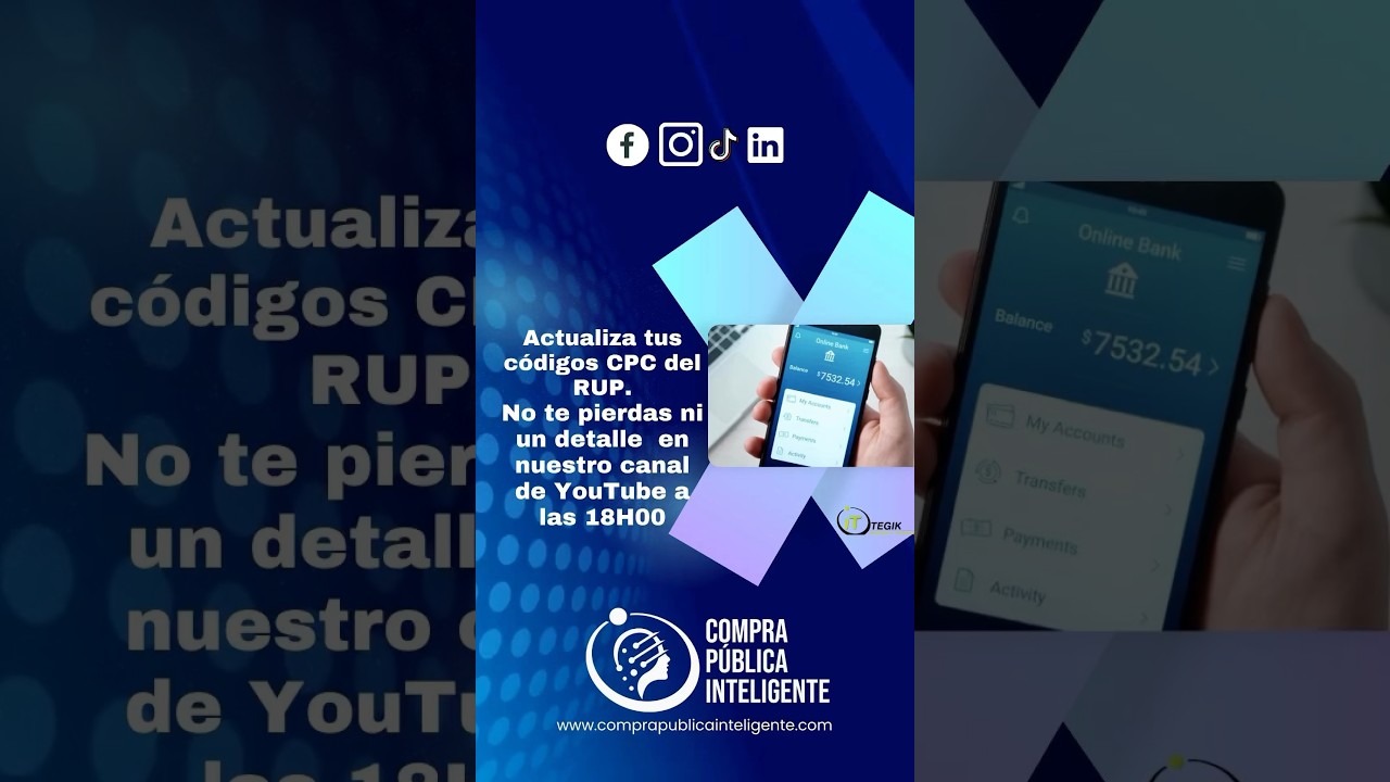 Actualiza tus #codigos #cpc del #rup #comprasp&uacute;blicas #ofertas #presupuestos #contrataci&oacute;n