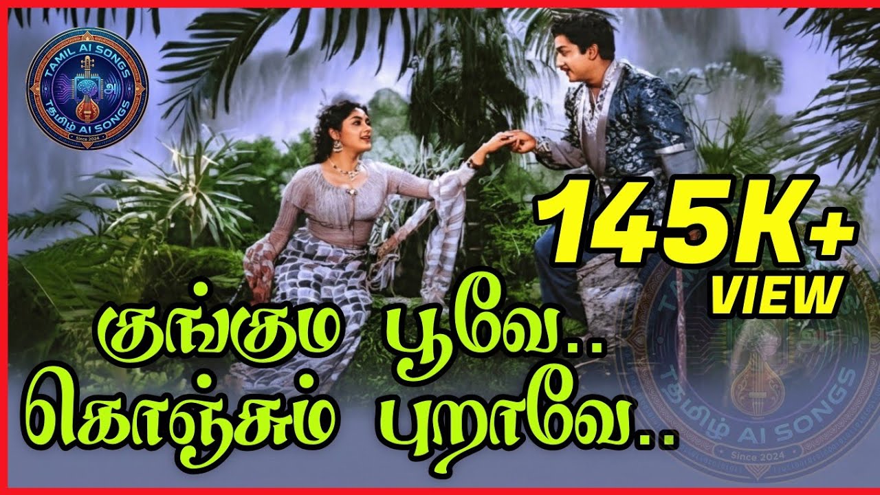 குங்கும பூவே கொஞ்சும் புறாவே | Kunguma poove | Ai tamil song | Latest Tamil Ai Song 