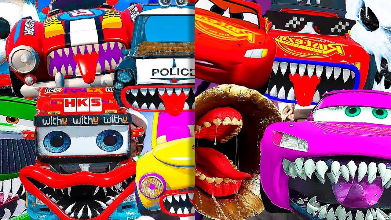 SUPER ULTRA MEGAMIX Lightning McQueen Eater  - Coffin Dance Song (COVER)
