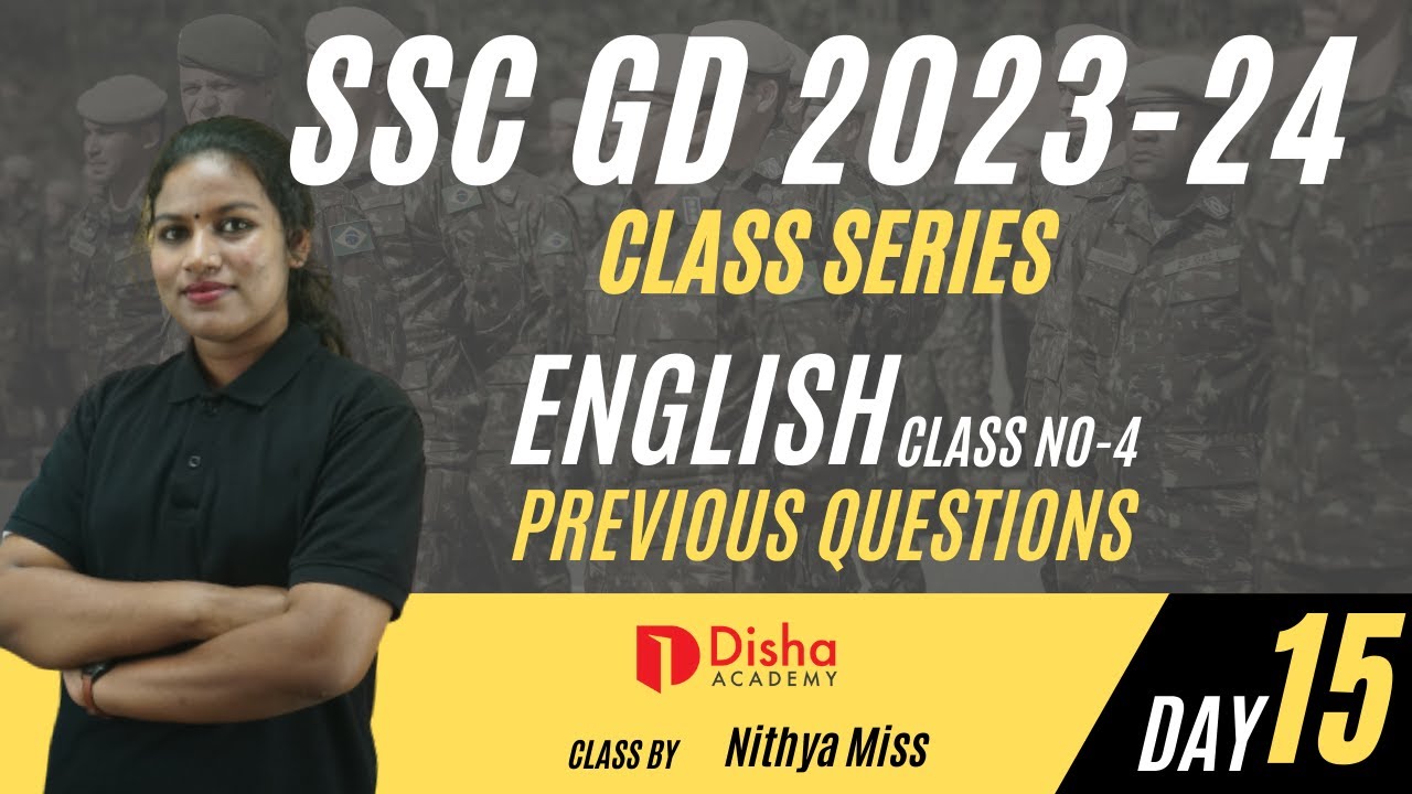 SSC GD 2023-24 Class Series English 4 Previous Questions Class in Malayalam #sscgd2023 #sscgd
