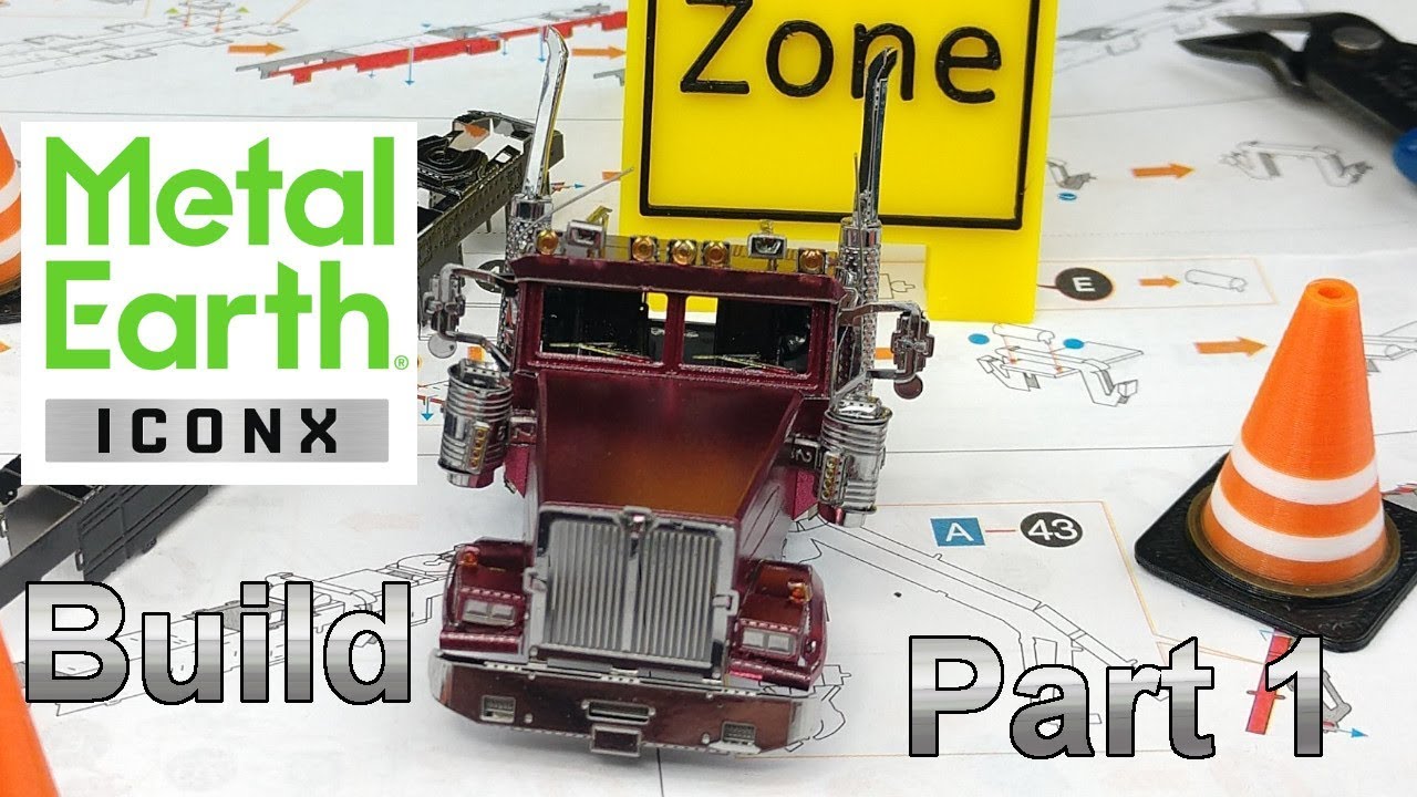 ICONX Build - Western Star 4900 Log Truck & Trailer - Part 1 - Truck Cab