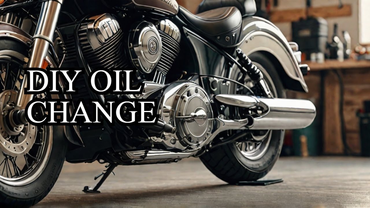 DIY Indian Roadmaster Oil Change | 111cc Thunderstroke