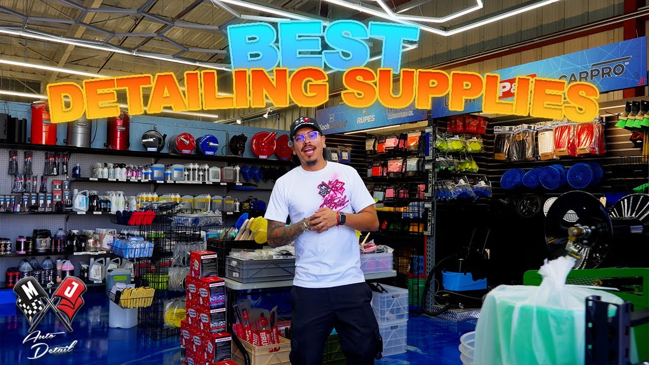 Best Detailing Supplies ! | MJDETAIL