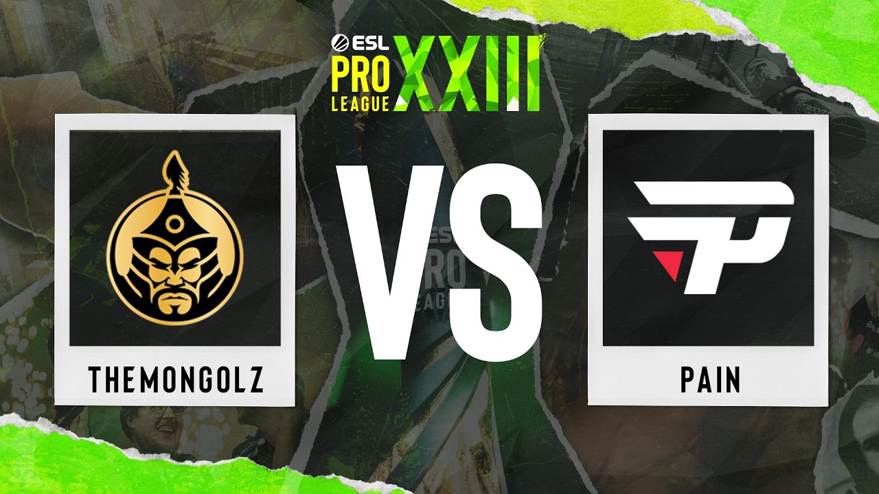 TheMongolz vs. paiN - ESL Pro League Season 23 - Stage 2