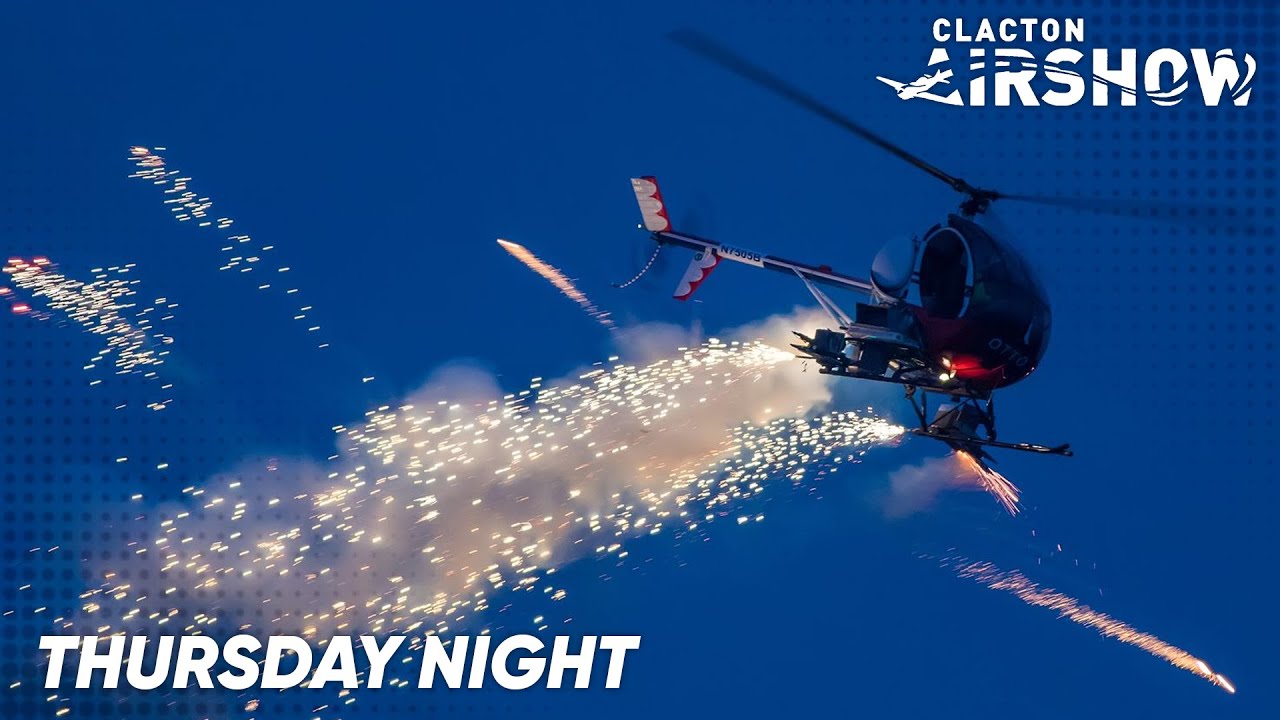 LIVE: Clacton Airshow 2025 - Thursday Night