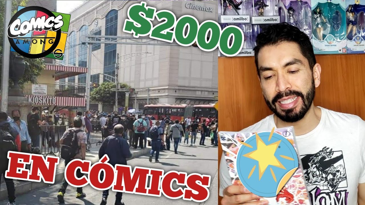 Compré 2000 pesos de cómics en el tianguis de metro Hidalgo