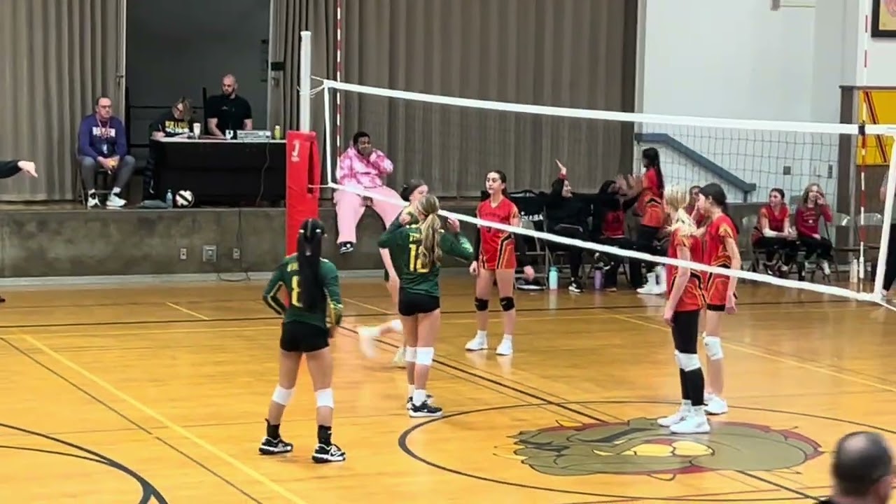 Vikings vs Brier terrace #volleyball