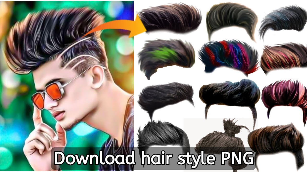 Hair style png download | Picsart editing Hair png | CB Hair png for Picsart.