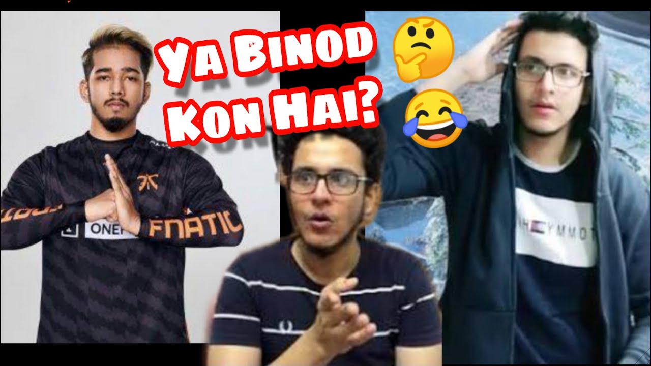 Scout and Triggered Insaan React on Binod 😂 | Who Is Binod? | Ankit Gaming YT  #Binod #Binodop