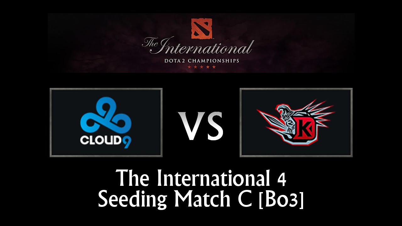 Cloud9 против DK - Матч C (Bo3) на TI4.