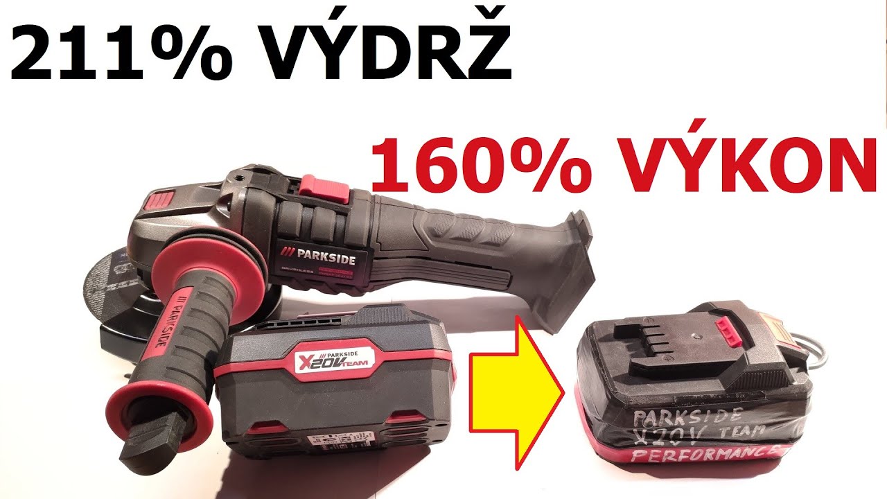 Repase a vylep&scaron;en&iacute; X20V baterie