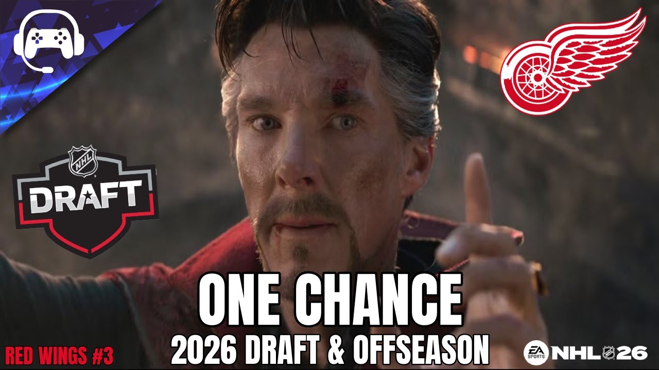 ОДИН ШАНС (межсезонье 2026) | NHL 26 | Режим франшизы Detroit Red Wings №3