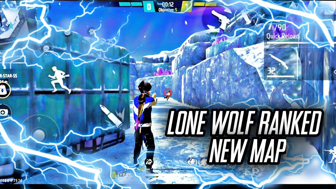 Lone Wolf Ranked Gameplay | New Map 🤩 | Garena Free Fire