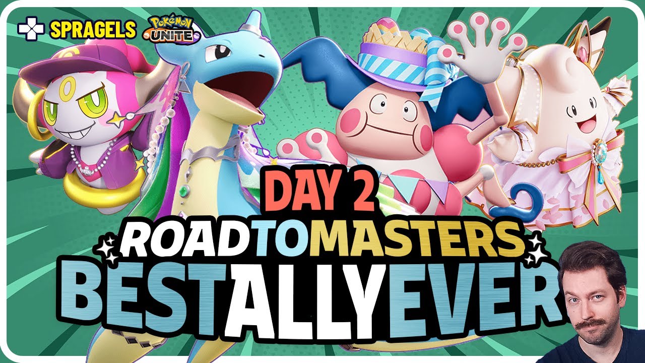 *ON MIC!* Day 2 Best Ally Ever Road To Master Rank | Pokemon Unite