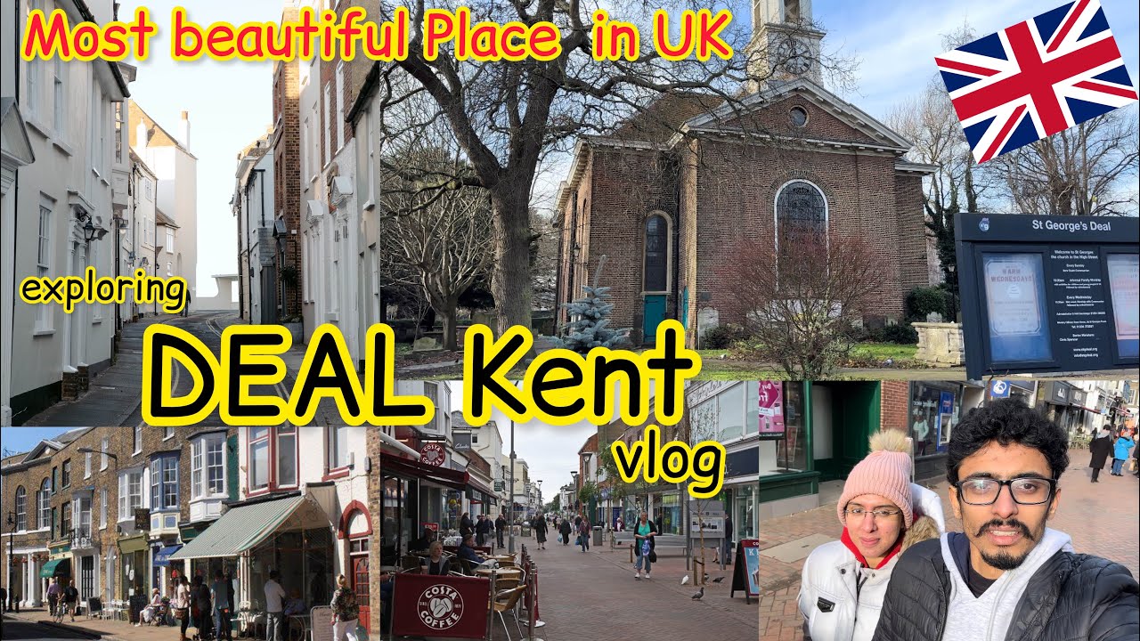 DEAL TOWN  ❤️| High street vlog | ExploringDeal by walk #uk #vlog #england #travel #lifestyle 🇬🇧