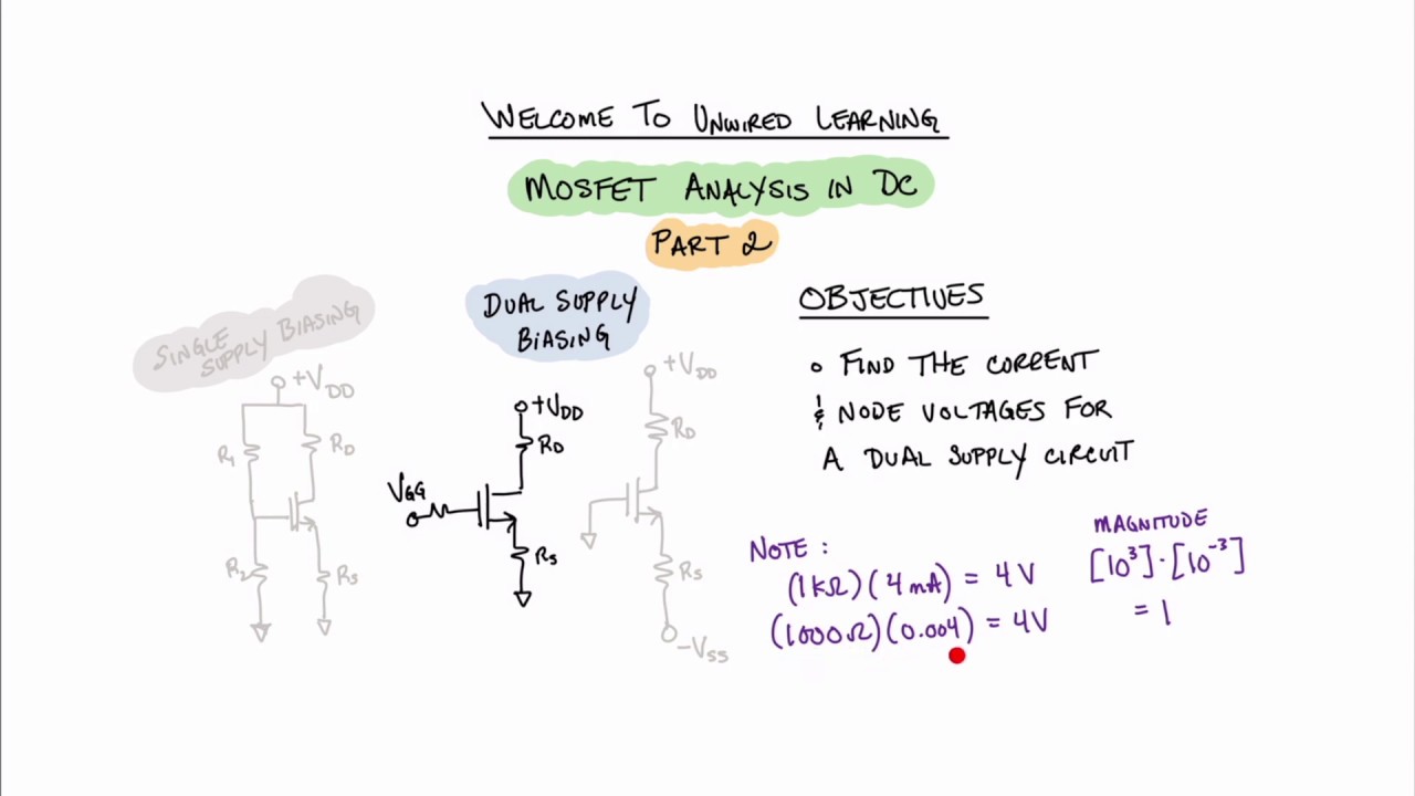 MOSFET Circuits in DC, Part 2