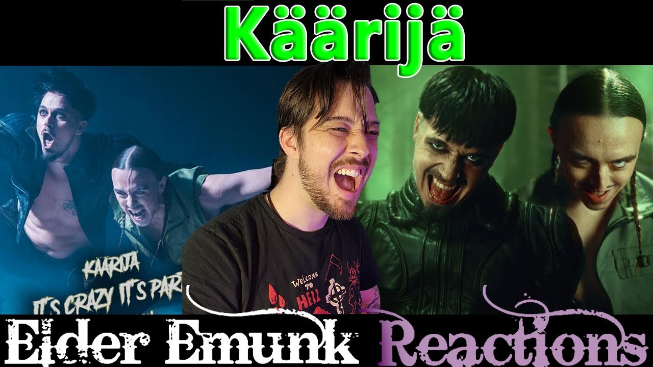 THIS SONG IS NUTS, DON'T MISS IT!! | Käärijä - It's Crazy It's Party | ELDER EMUNK REACTION