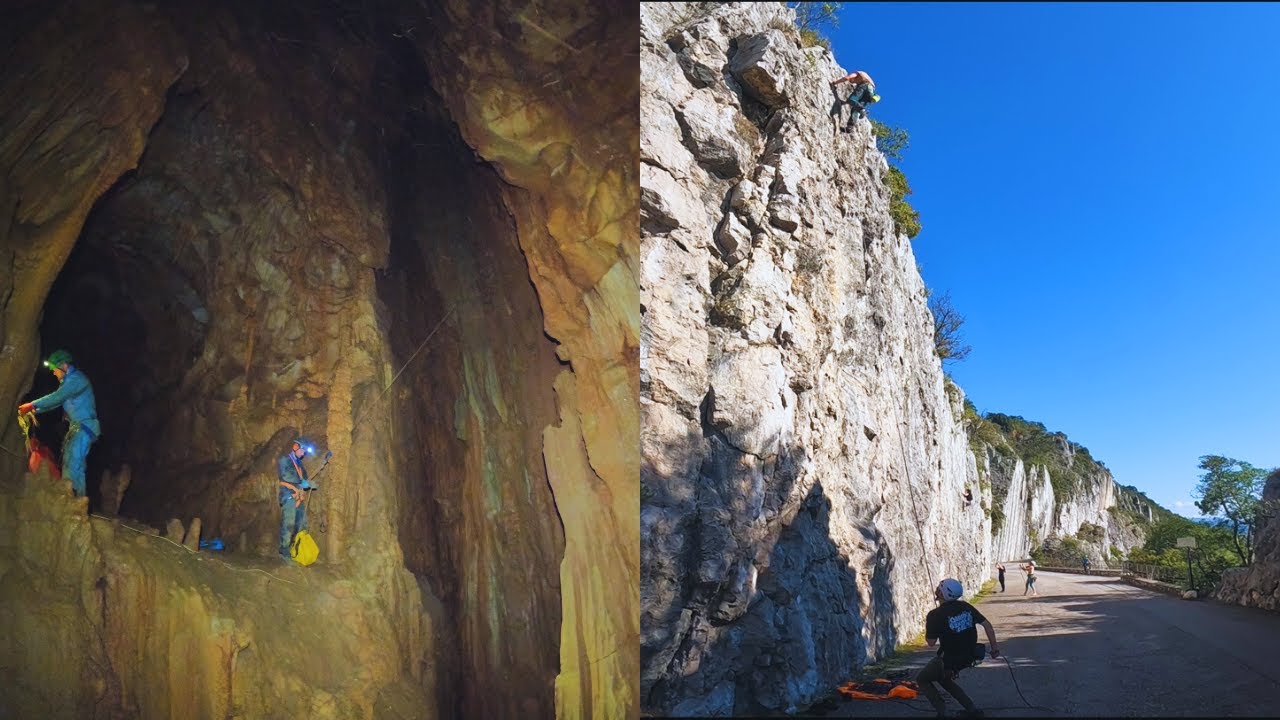 Włochy - Triest- Italia caving & climbing - Napoleonica, Fernetti, Črni-Kal, Perle, Val Rosandra