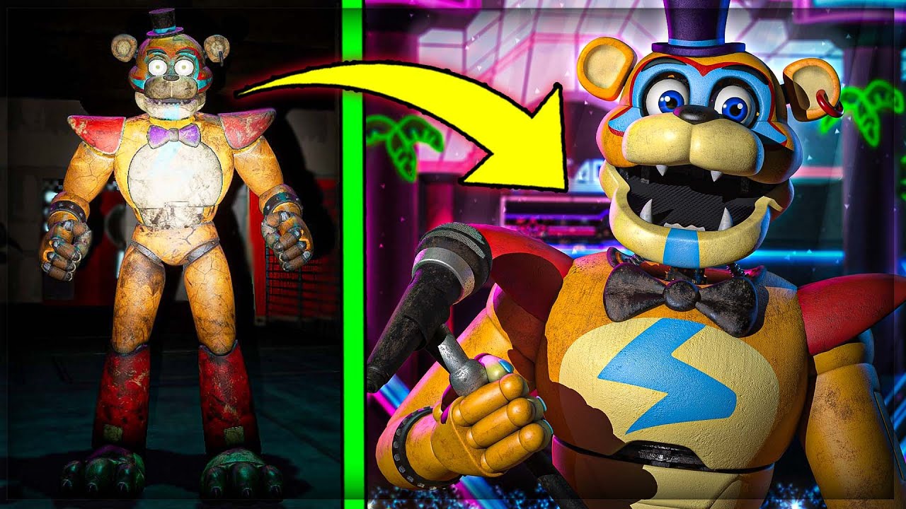 Ulepszyłem *FREDDY FAZBEAR* i Ma teraz 