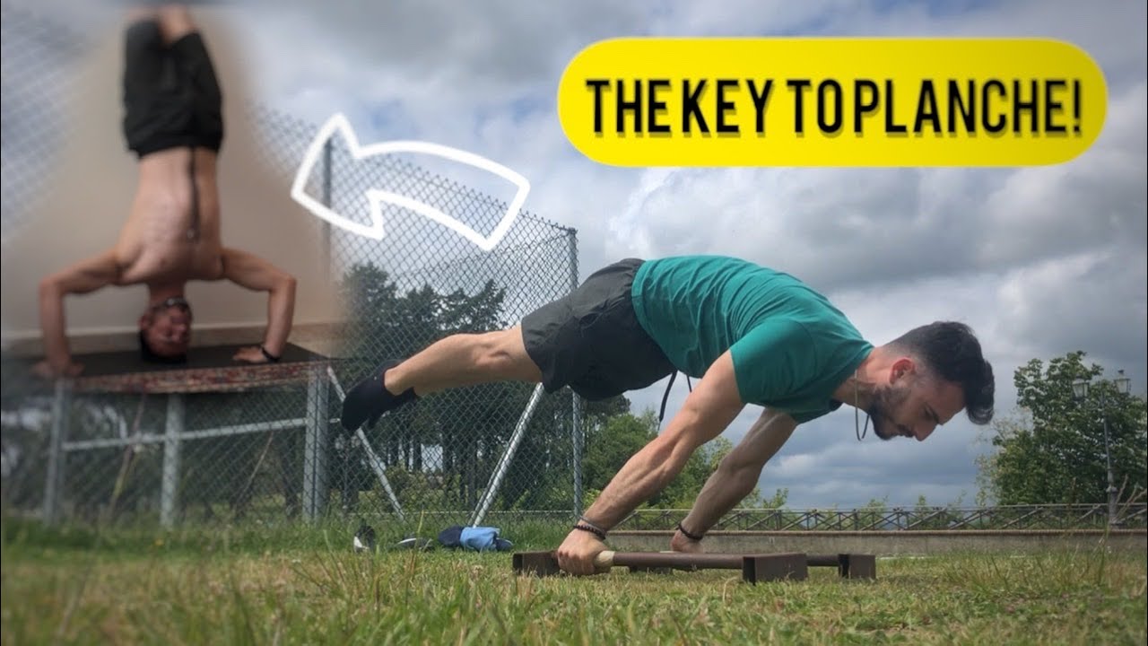 THE KEY TO PLANCHE🔑| The exercises that must not be missing!
