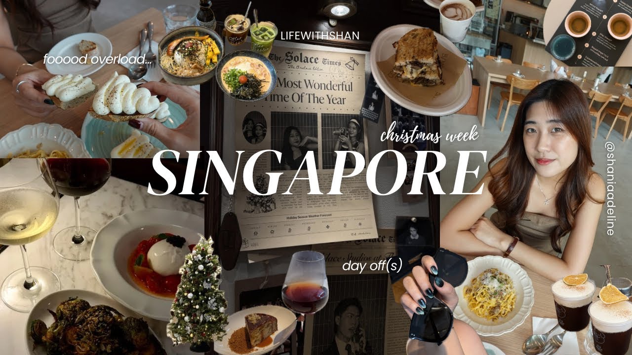 SG vlog | Christmas week 2025 ~ food overload, few off days & LDR virtual date