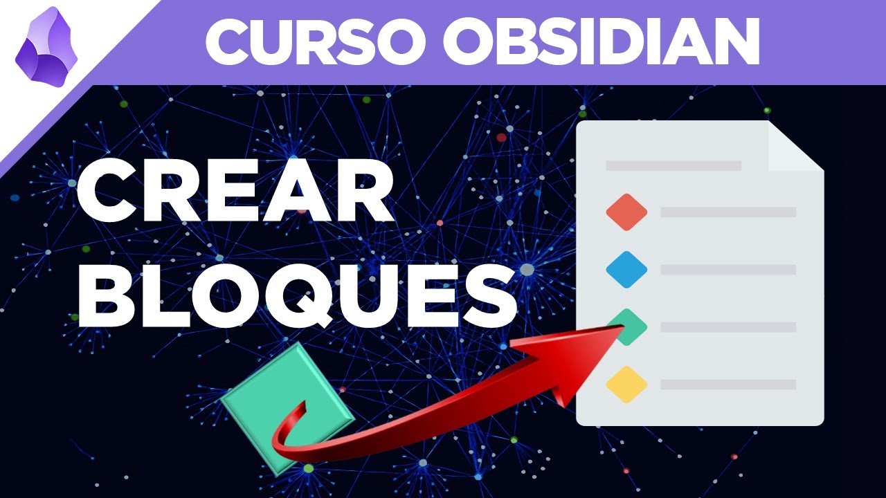 🔀 Cómo crear referencias a BLOQUES OBSIDIAN ➕ TRANSCLUSIONES