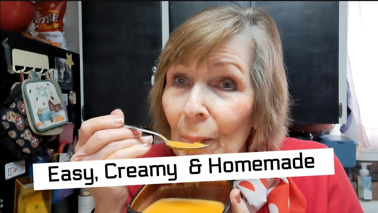 Just 3 Sweet POTATOES●Quick yummy  SOUP #mixitupinthekitchen #soup #sweet potato soup #creamsoup 