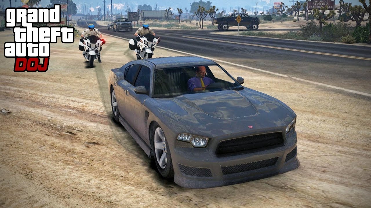 GTA 5 Roleplay - DOJ 235 - Interesting Uber (Criminal)