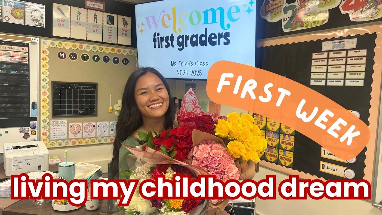 FIRST WEEK OF FIRST GRADE | First Year Teacher