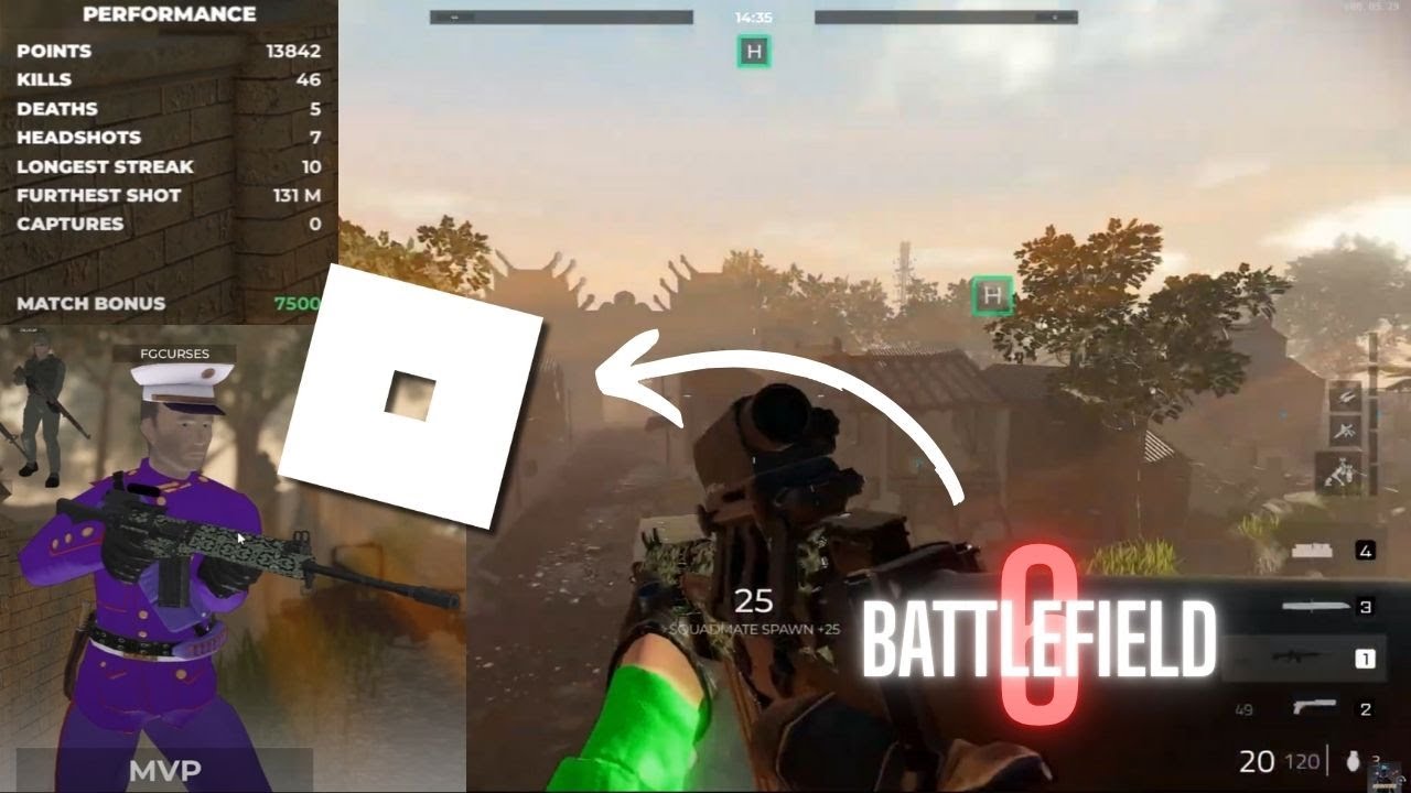 BF6 like Game on ROBLOX! - Full Gameplay - Roblox: Rolling Thunder